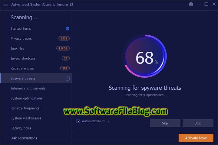 Advanced SystemCare Pro 16 Free Download with Patch