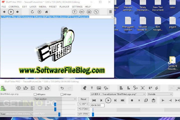 BluffTitler Ultimate 15 x64 Free Download with Crack