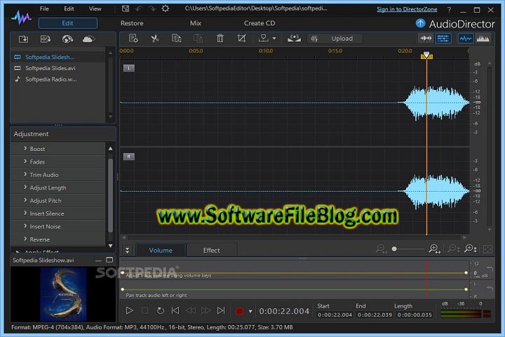 CyberLink AudioDirector Ultra 14 x64 Free Download with Patch