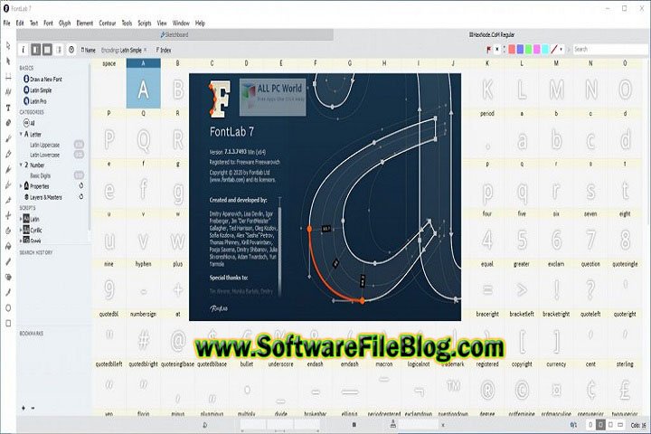 FontLab 7 x86 Free Download with Crack