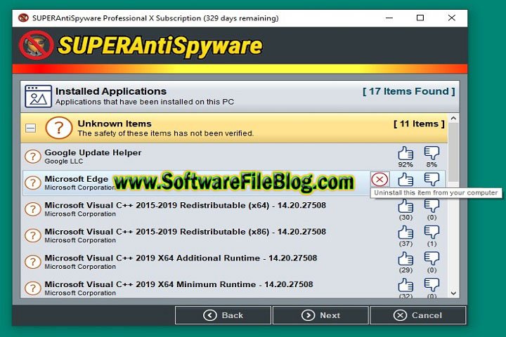 SUPERAntiSpyware Professional X 10 x 64 Free Download with Crack