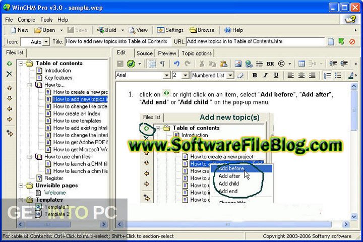Softany WinCHM Pro 5 Free Download with Crack