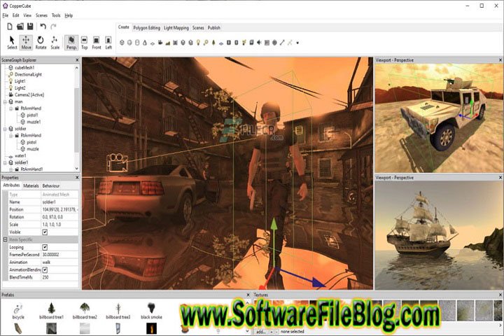 Ambiera CopperCube Professional 6.6 Free Download With Patch