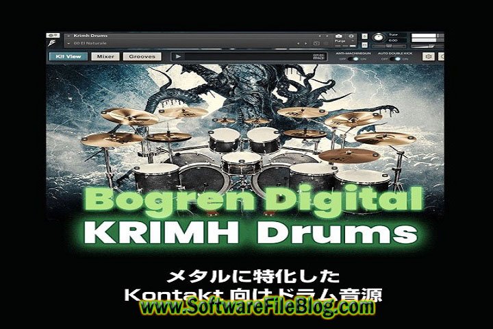 Bogren Digital Krimh v1.0 Drums Free Download