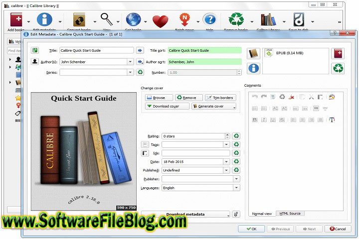 Calibre 6.12.0 Free Download with Crack