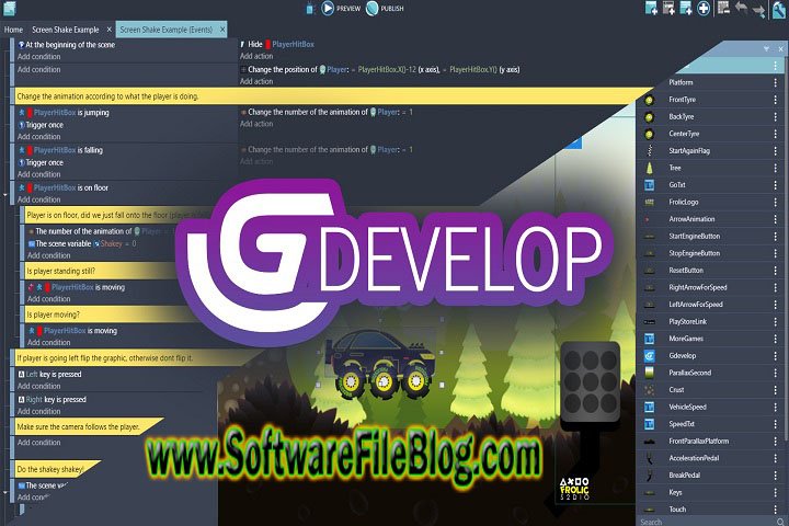 G Develop 5 Setup 5.1.157 Free Download with Crack