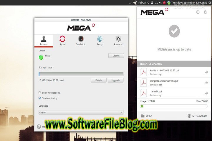 MEGA sync Setup 64 Free Download with Keygen