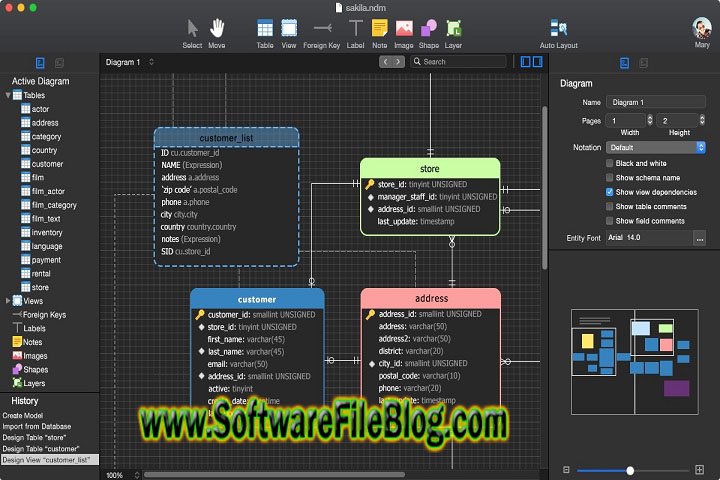 Navicat Data Modeler Premium 3.2.7 x64 Free Download with Patch