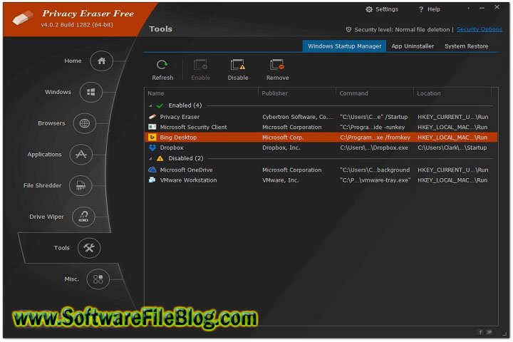 Privacy.Eraser.Pro.5.32.0.4422 Free Download with Crack