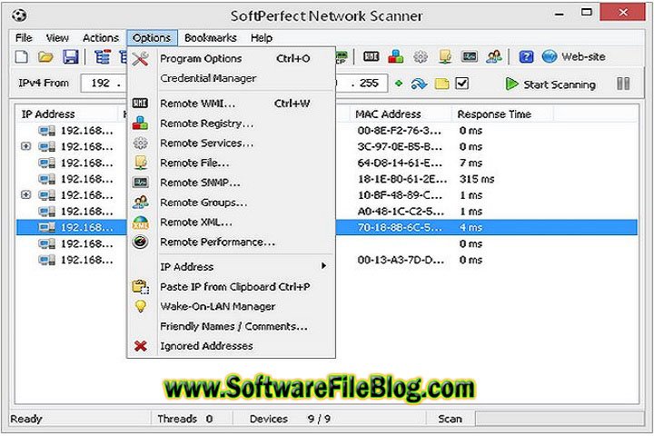 SoftPerfect Network Scanner 8.1.5 Free Download with Crack