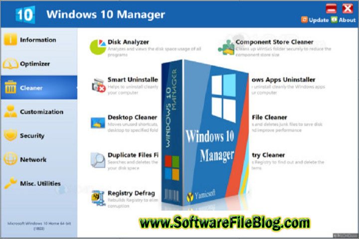 Windows 10 Manager 3.7.4 Free Download with Crack