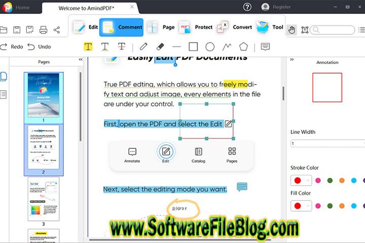 Amind PDF 3.1.0.0222 Free Download With Patch