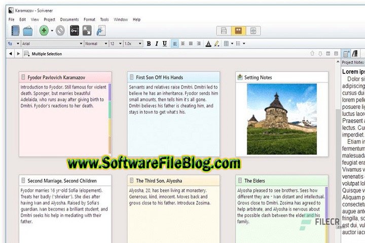 Scrivener 3.1.4.0 x86 Free Download with Patch