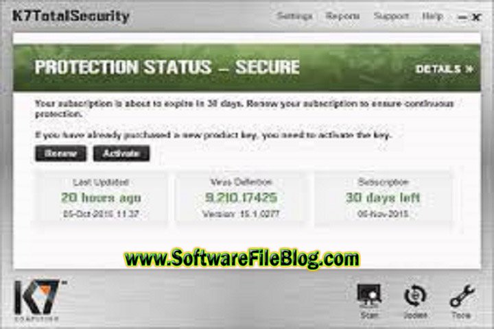 k7 Total Security 1.0 Free Download with Patch