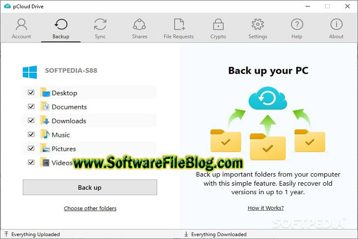pCloud Windows 4.0.4 x86 Free Download with Patch