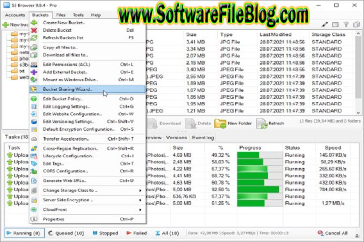 s3 browser 10 8 1 Free Download With Crack