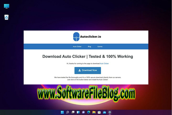 Auto Mouse Clicker v1.0 Free Download With Keygen