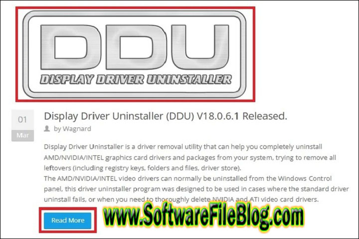 DDU v18.0.6.1 Free Download With keygen