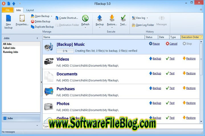 FBackup 9.8.726 Multilingual Free Download With Crack