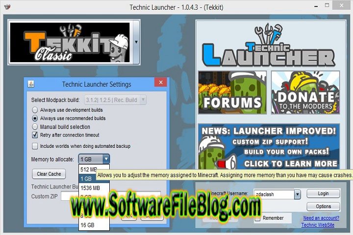 Technic Launcher v1.0 Free Download With keygen