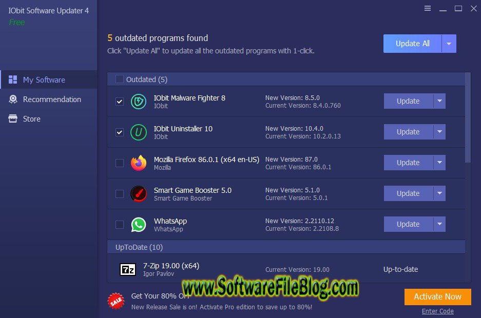 IObit Software Updater Pro 5.4.0.36 Pc osftware With Patch