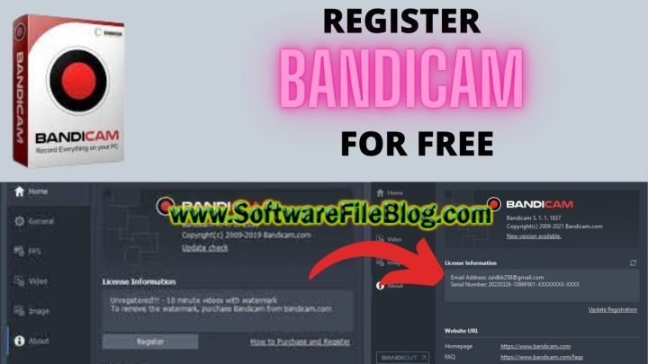 bandicam 6212067 with crack repack portable Features: