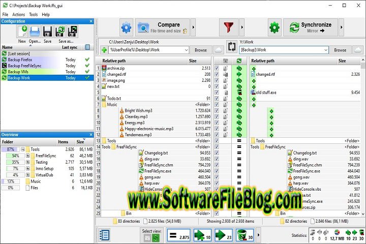 Overview: Free File Sync 12 5 Pc Software