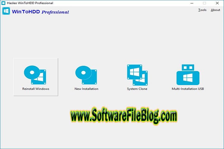 II. Software Features : Win To HDD 6 0 2 Pc Software