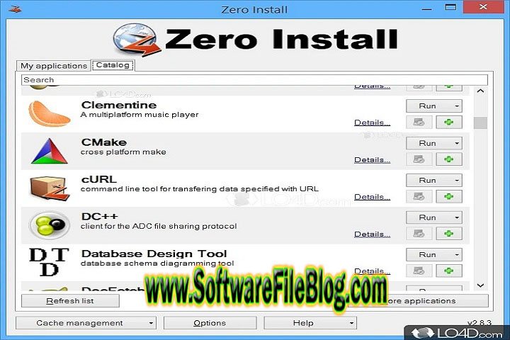 Software System Requirements : Zero Install 26 Pc Software