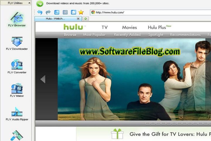 Software Features Get FLV 30 2307 13 0 pc Softawre