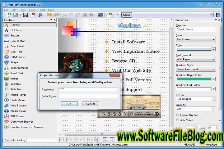 Software Features: AutoPlay Menu Builder 9 0 0 2836 Pc Software