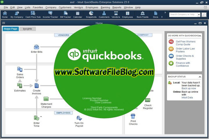 Intuit QuickBooks Enterprise Solutions v23.0 Features