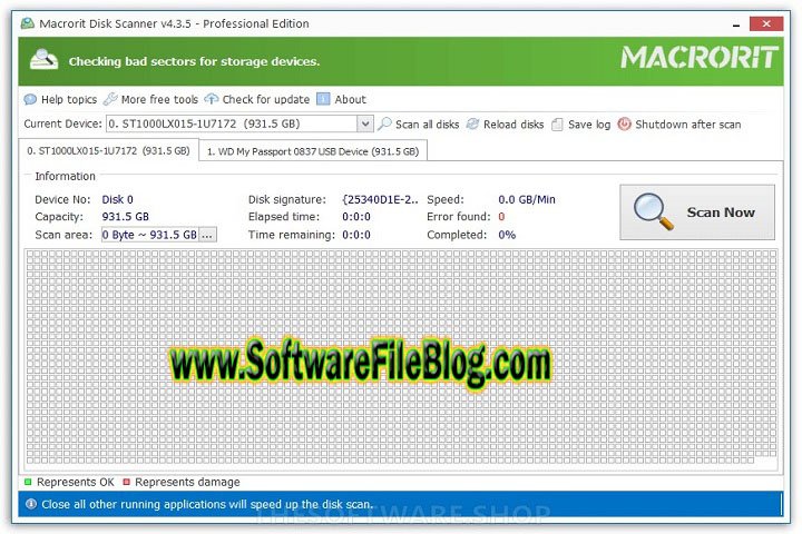  Software Overview: Macrorit Disk Scanner 6 6 6 Pc Software