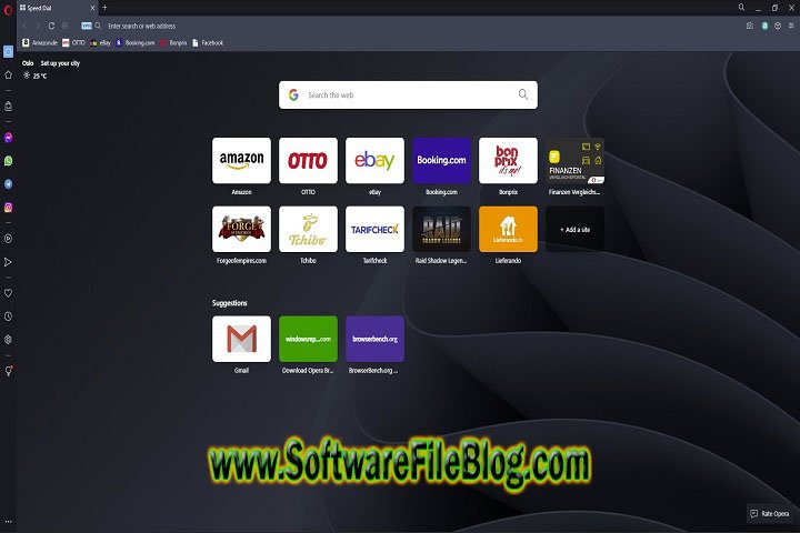 Software Features Opera Setup V1.0 Pc Software