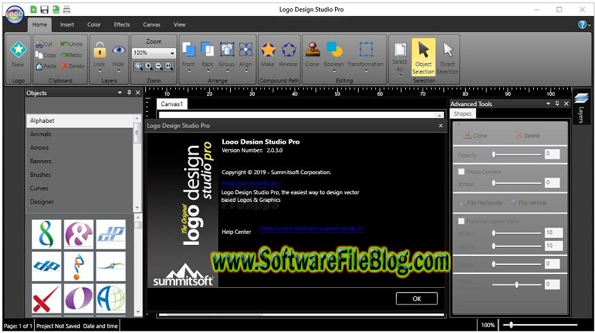 Key Features Summit Soft Logo Design Studio 2 Pc Software
