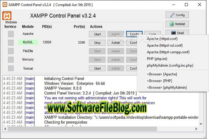Overview Xampp 8 2 4 Installer D9EE5 1 Pc Software