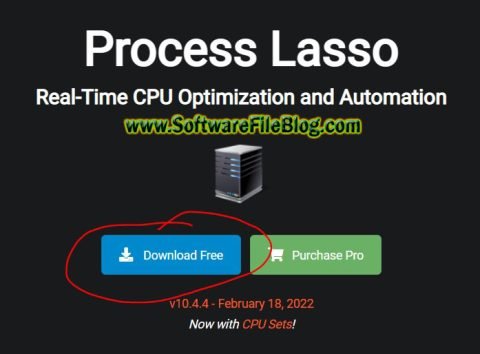 Process Lasso Setup 64 V 12.3.2.20 PC Software