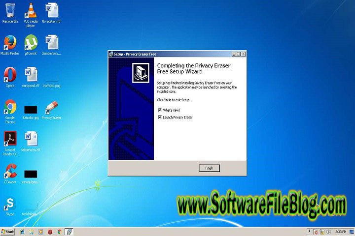 Software Features Privacy Eraser Setup V1.0 Pc Software