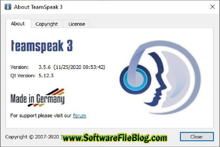 TeamSpeak3 Client win64 3.6.1 Technical Setup Details
