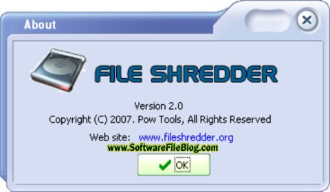 Aceerase file shredder 0.1 PC Software