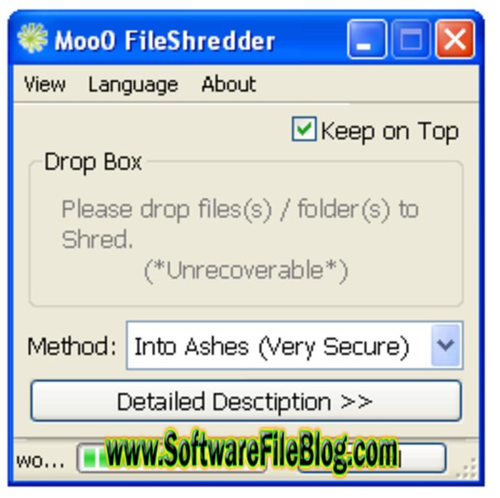 Aceerase file shredder 0.1 PC Software