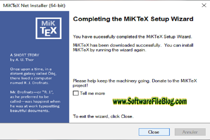 Basic Miktex V 23.10 X64 PC Software