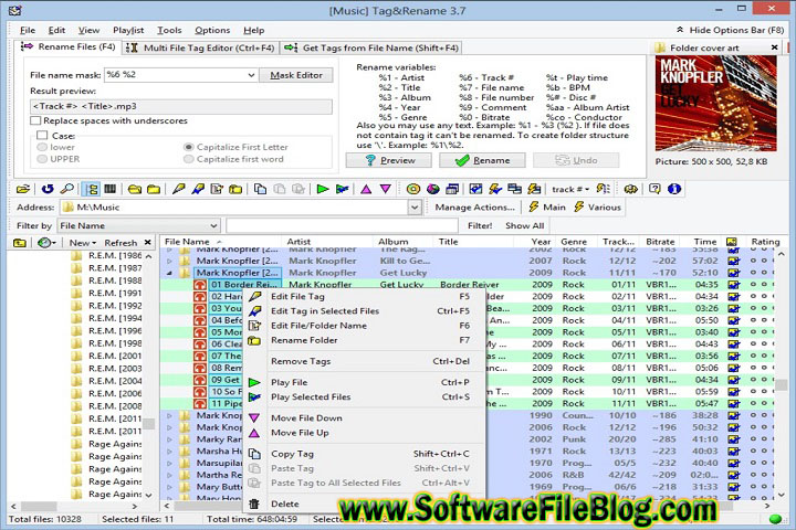 File and mp3 tag renamer 2.2.060603 Technical Setup Details: