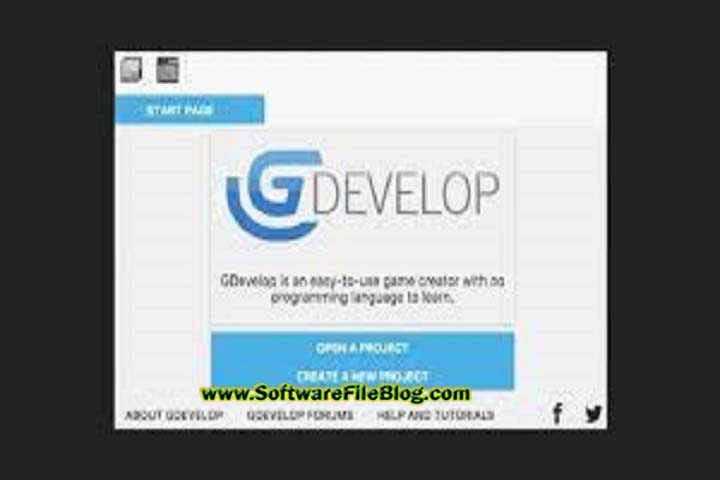 GDevelop 5 Setup V 5.2.175 PC Software with patch