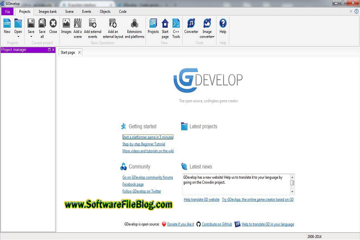 GDevelop 5 Setup V 5.2.175 PC Software with crack