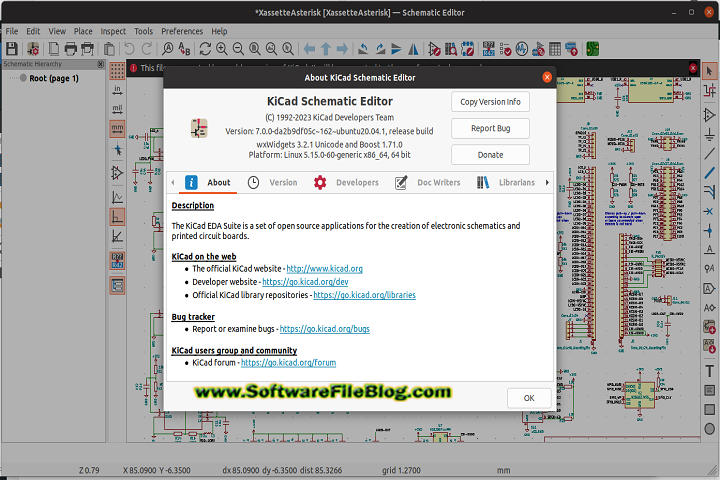 KiCad V 7.0.8 X86 64 PC Software with patch