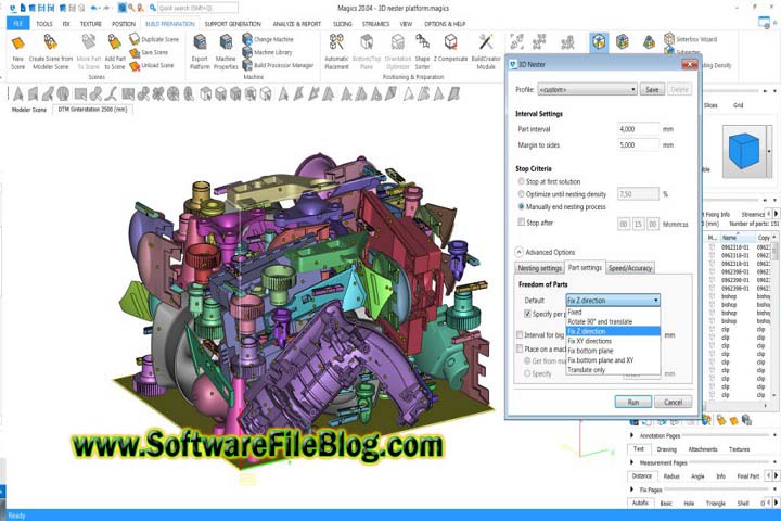 Materialise Magics V 25.01 PC Software with patch