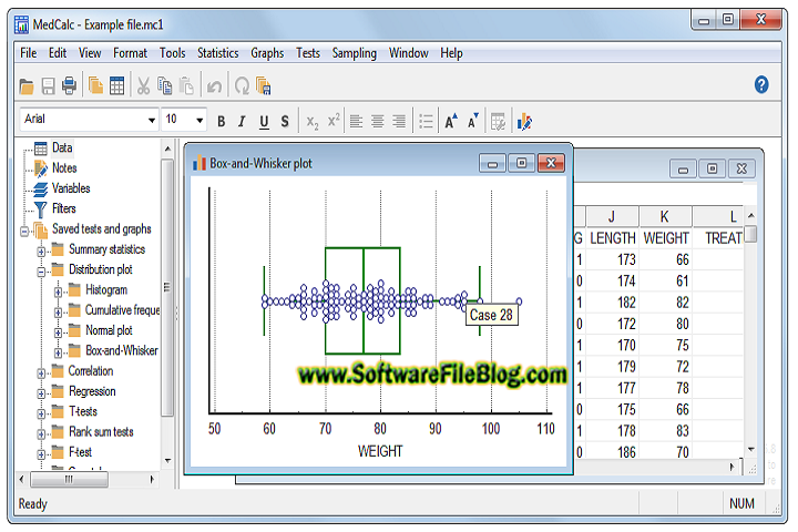 MedCalc setup V 1.0 PC Software