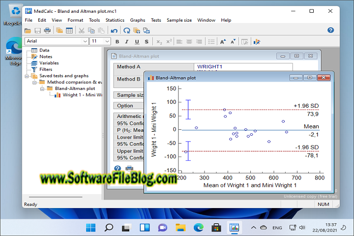 MedCalc setup V 1.0 PC Software with patch