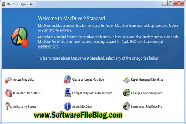 Mediafour MacDrive Pro V 11.0.6.41 PC Software with patch